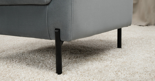 Кресло для отдыха Барселона ТК 673 велюр Diagonal 995 серо-голубой