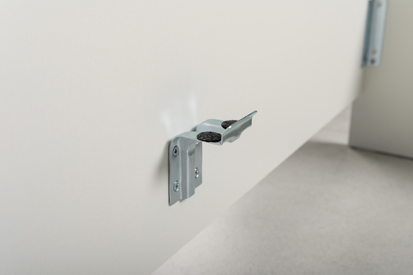 Кровать Эйр 11.46.01 с ортопедическим основанием, белый РЕ шагрень, спальное место 120 х 200