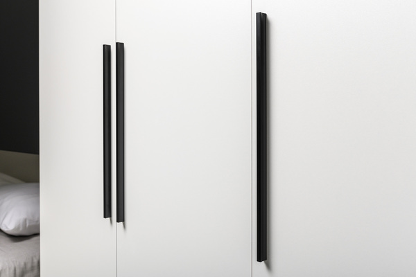 Спальня Эйр композиция 1 белый РЕ шагрень, спальное место 160 х 200