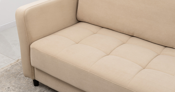 Диван-кровать прямой Невада ТД 569 велюр Vendetta 2 кремовый