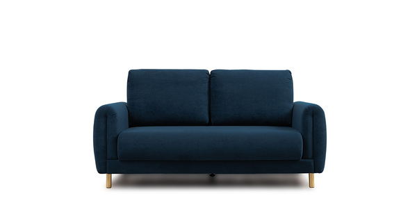 Диван-кровать прямой Оникс ТД 208 велюр Ocean 017 синий