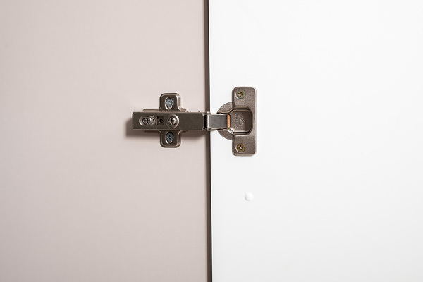 Гостиная Ричфорд композиция 1 без карнизов, кашемир 5981 BS, моно керамика D166-2 ПВХ, белый PE шагрень (собирается на любую сторону)